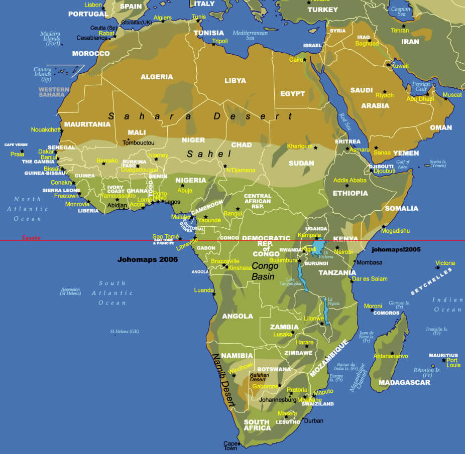 Africa Map