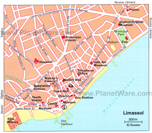 limassol map