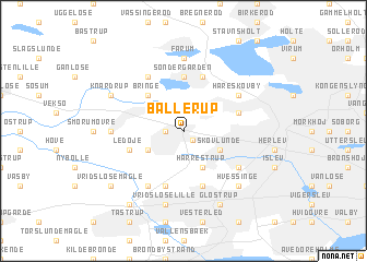 Ballerup map