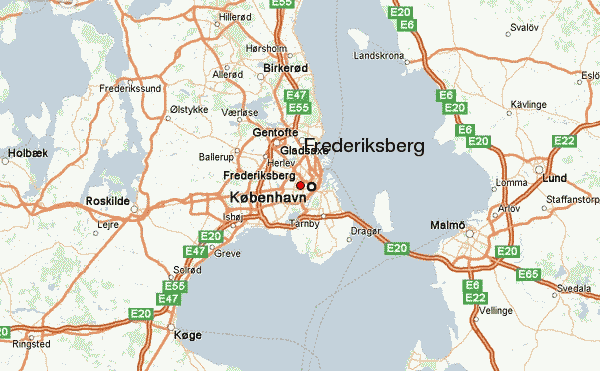 Frederiksberg province map