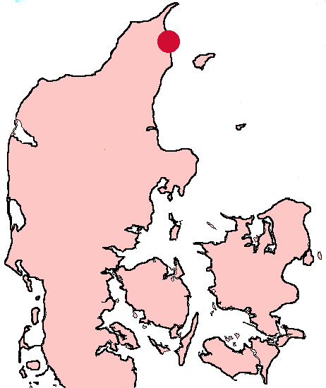 Frederikshavn Denmark location map