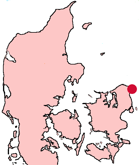 Helsingør Denmark location map