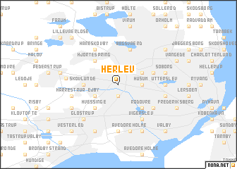 Herlev map
