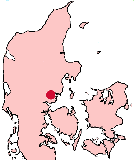 Horsens Denmark location map