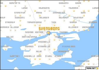 Svendborg map