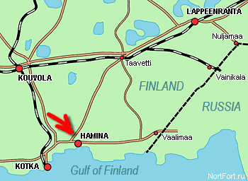 Hamina road map