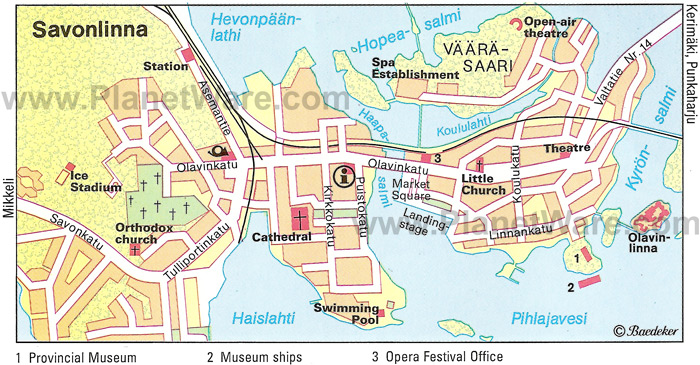 savonlinna map