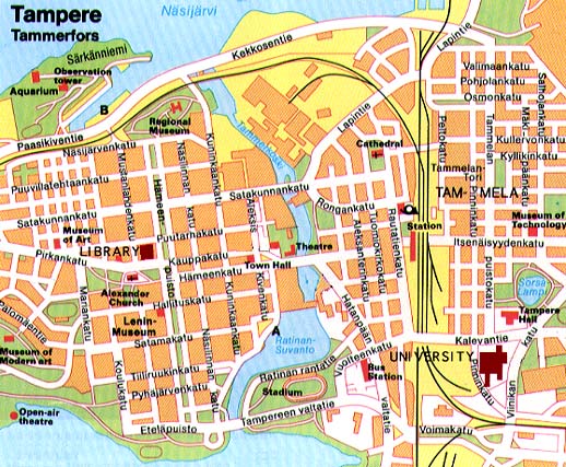 tampere map