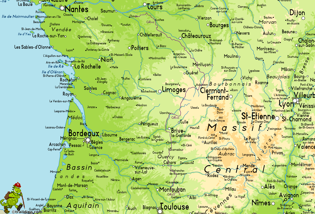 Albi map