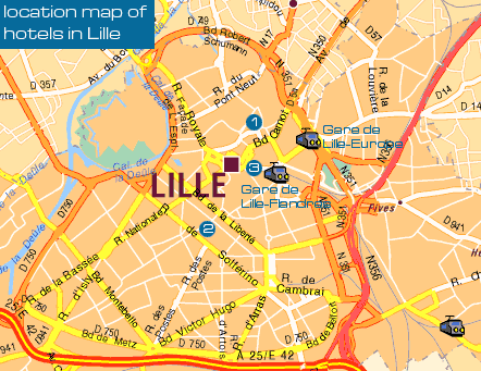 Lille Map