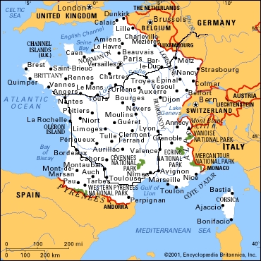 Thionville france map