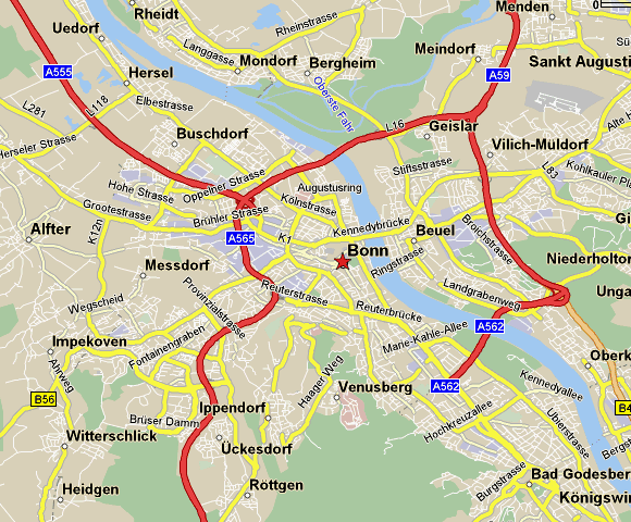 BONN MAP