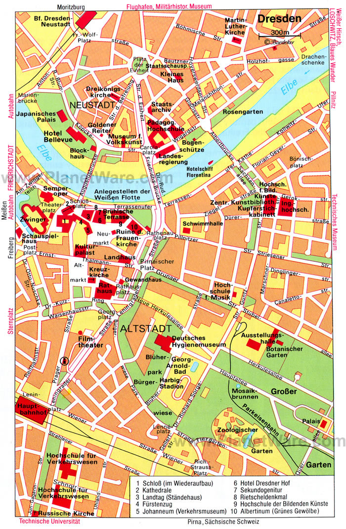 Dresden Map