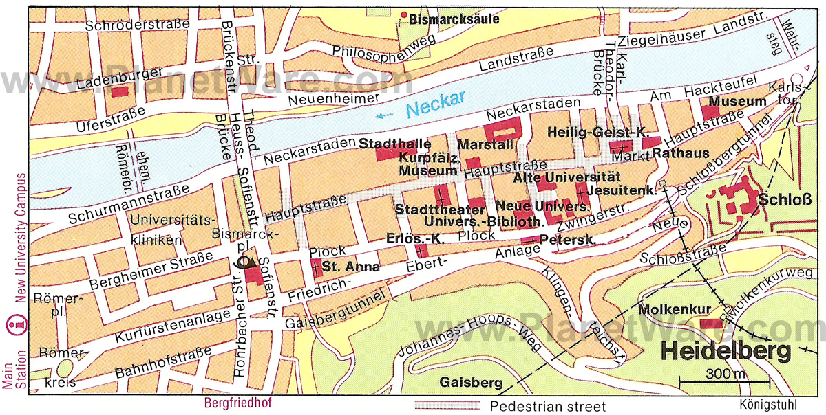 heidelberg map