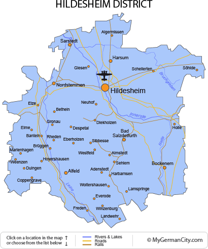 hildesheim district map