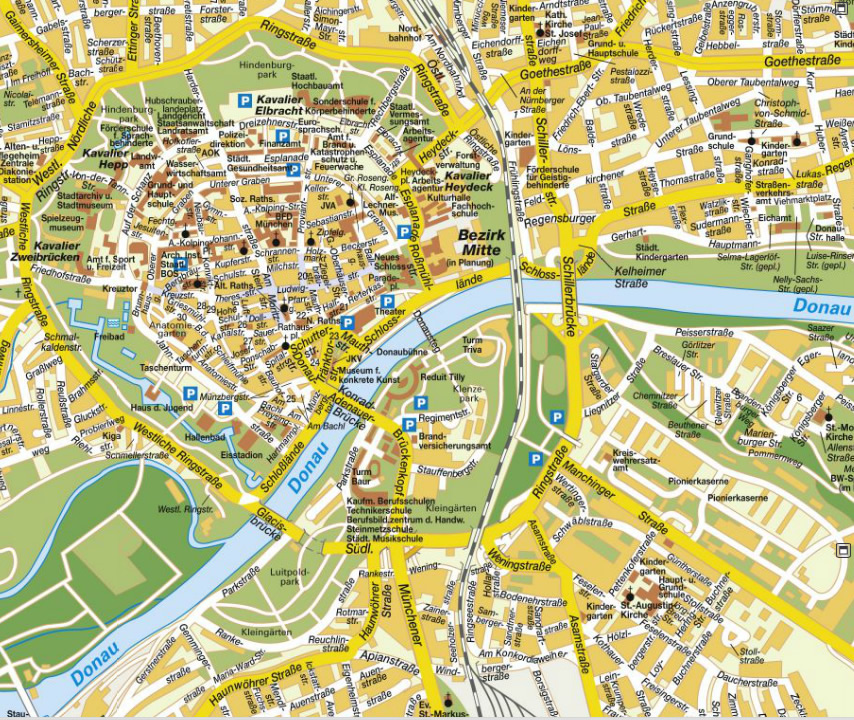 Ingolstadt map