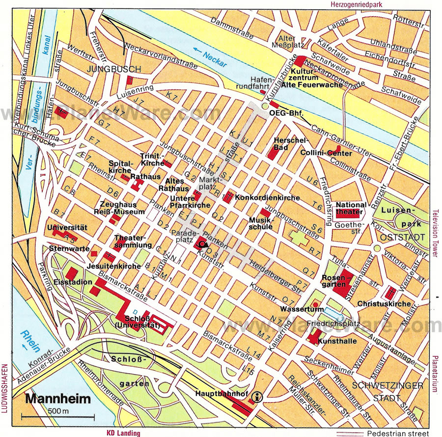 mannheim map