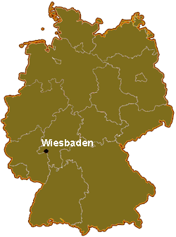 germany map wiesbaden