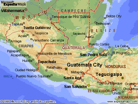 Guatemala Maps