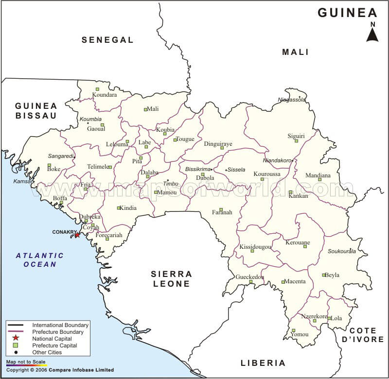 guinea map