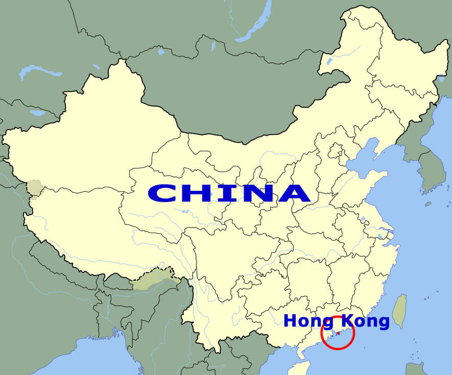Hong Kong Map