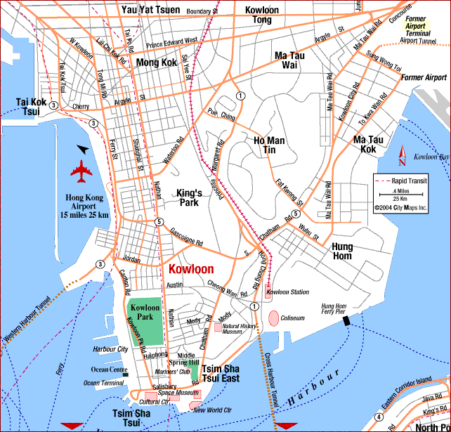 hongkong kowloon map