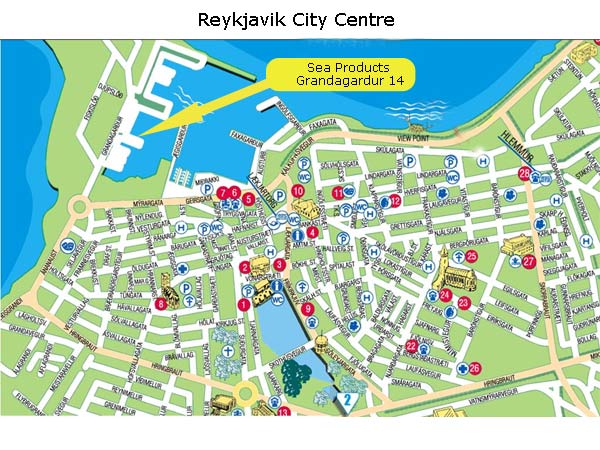 reykjavik city map
