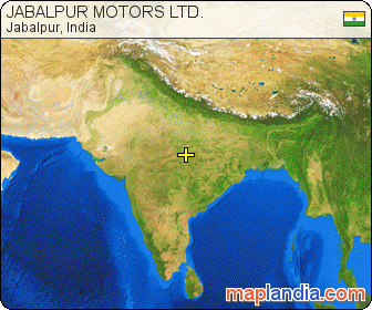 jabalpur india satellite image