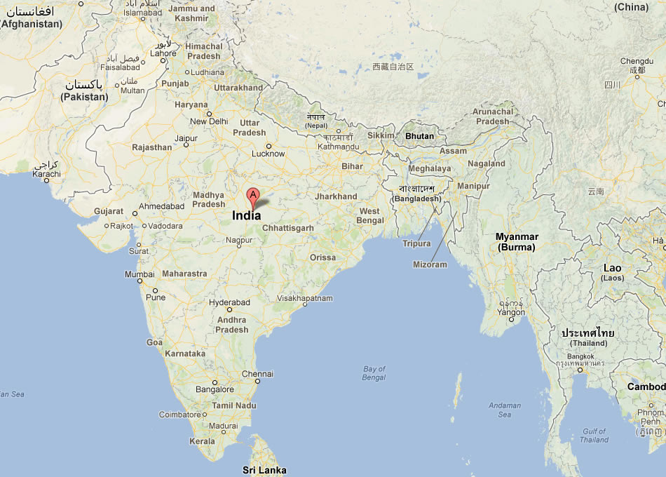 map of Jabalpur india