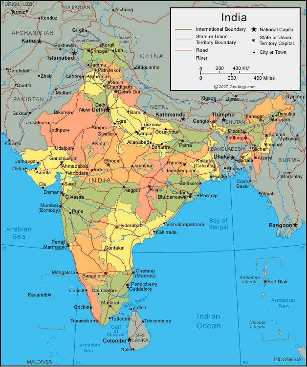 Map of India