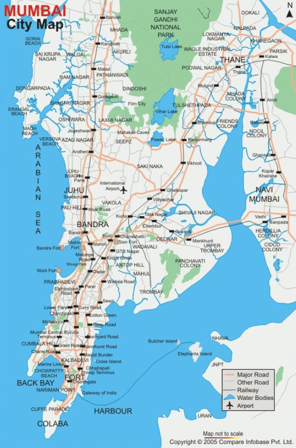 mumbai region map