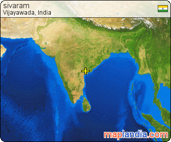 Vijayawada satellite map