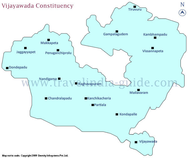 Vijayawada political map