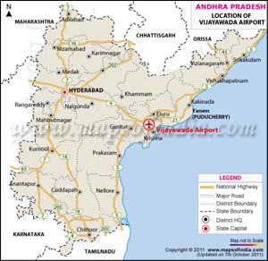 vijayawada airport map