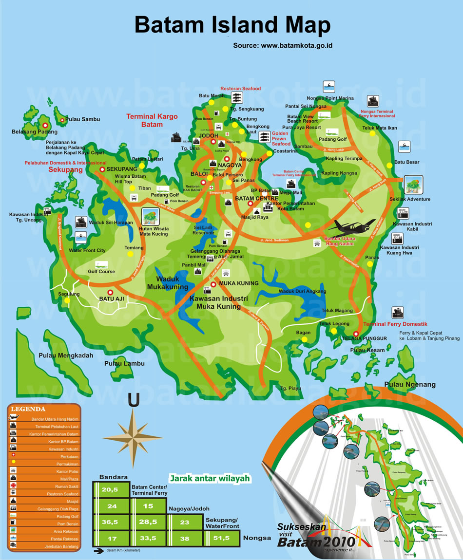 Batam Map