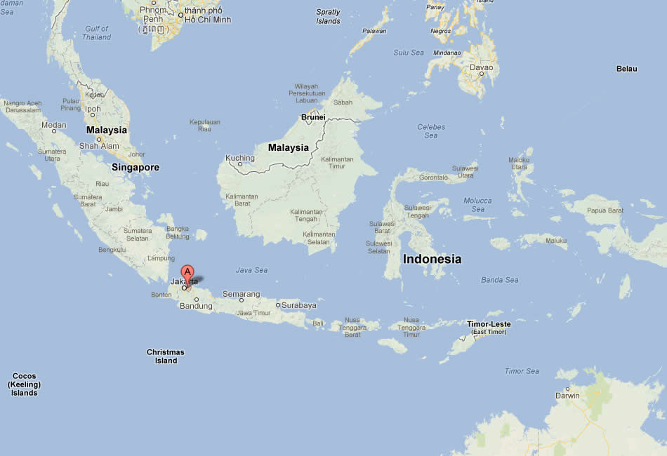 Bekasi Map Bekasi Map