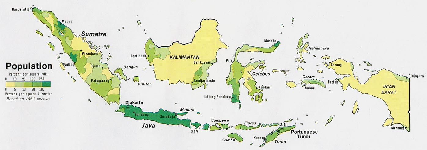  indonesia  Map