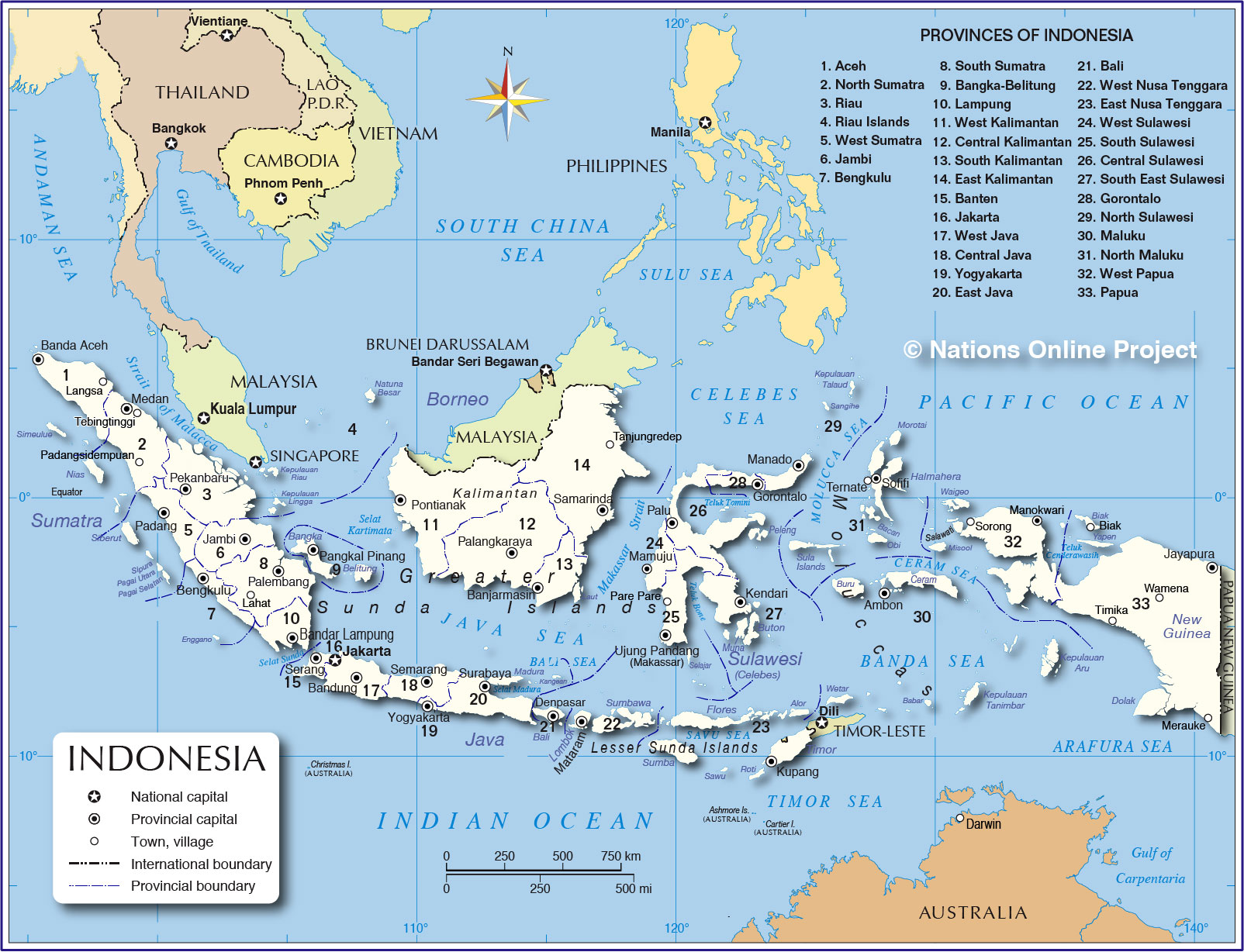 Makassar Map Makassar Map