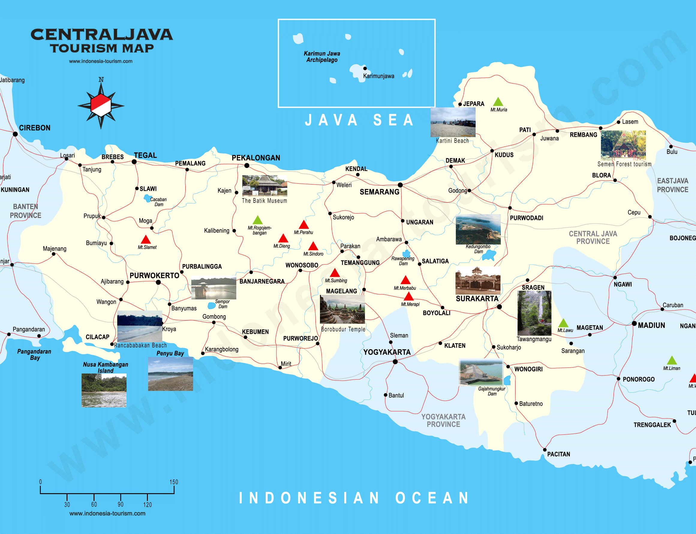 centraljava map Semarang