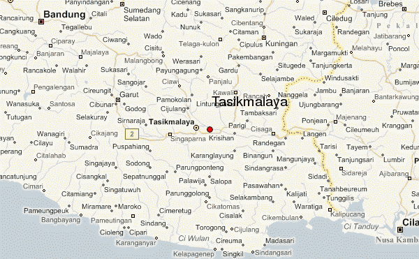 Tasikmalaya map