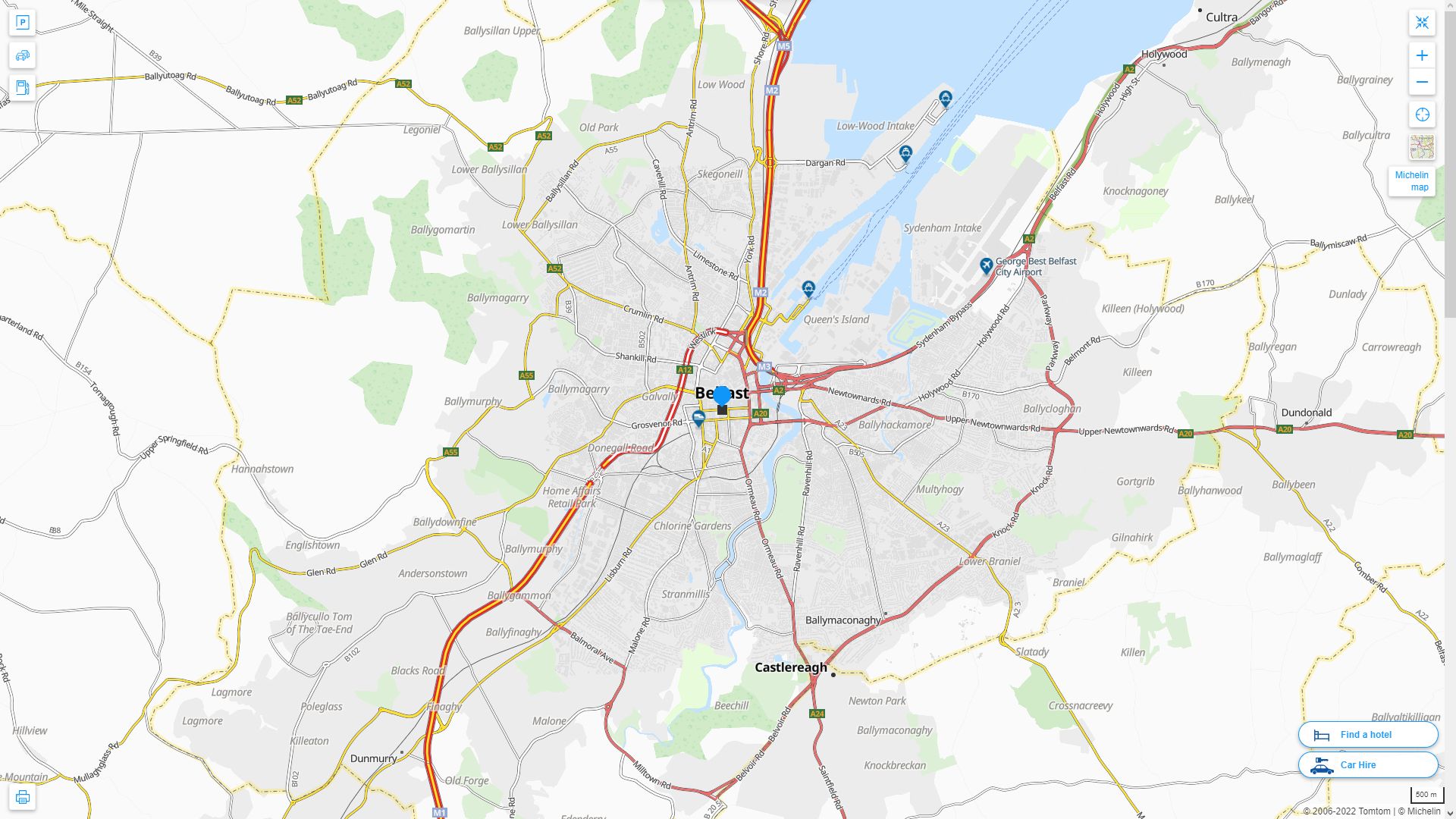 Belfast Map
