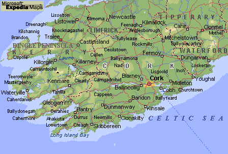 Cork Map