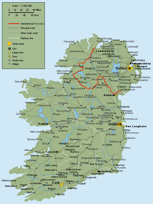 Ireland Map