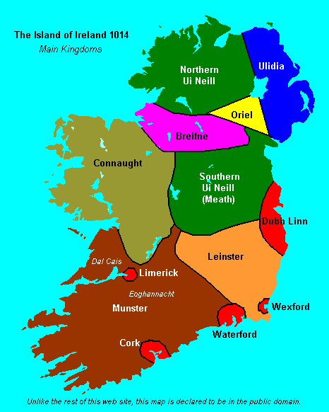 Ireland Map 1014
