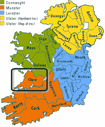 ireland Limerick county map