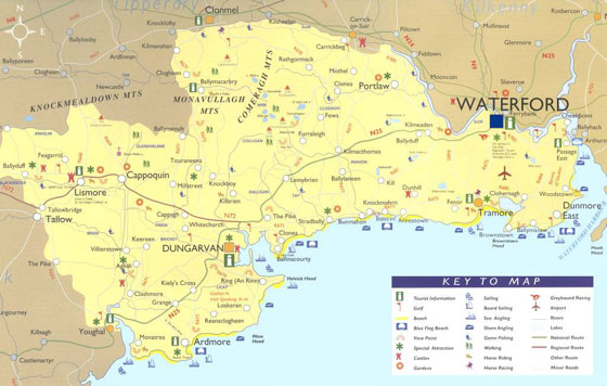 Waterford regional map