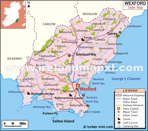 Wexford Map