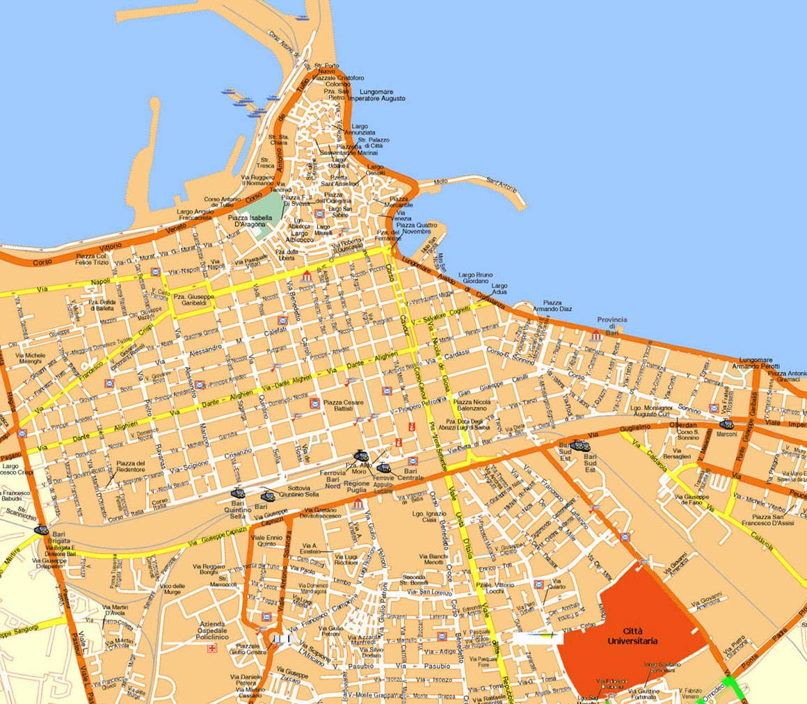 bari map