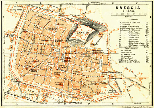 brescia historical map