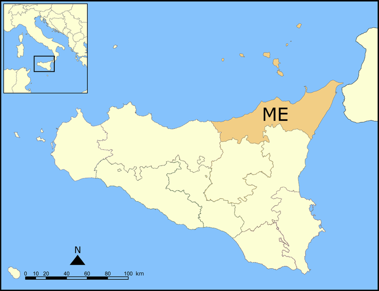 Messina map